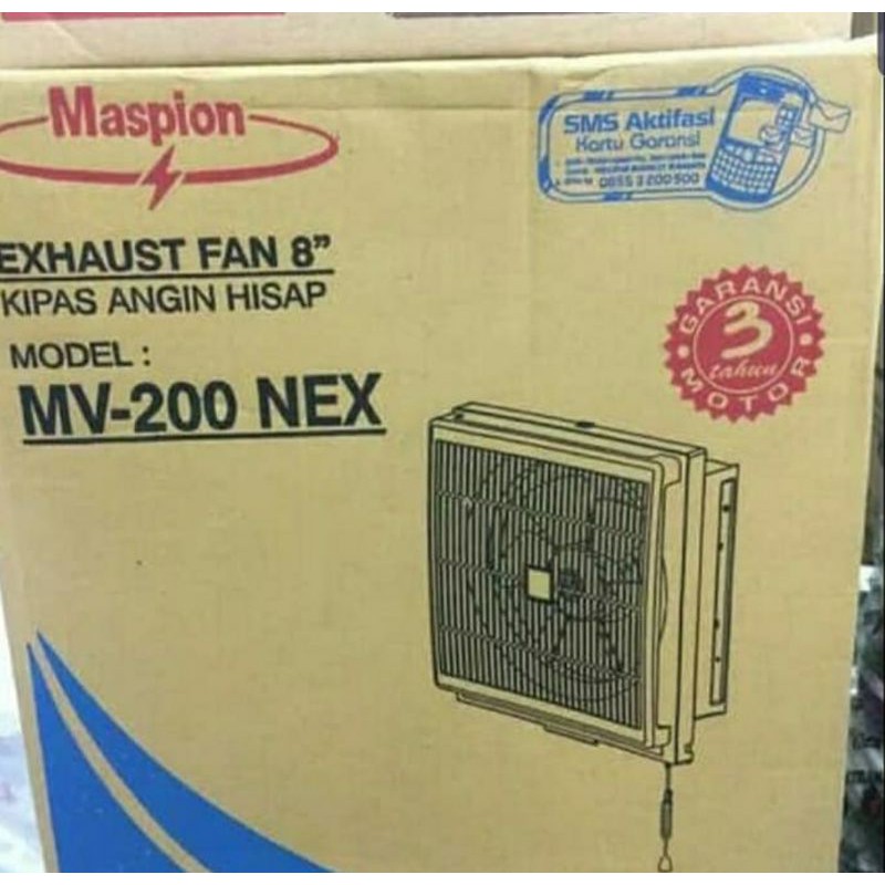 EXHAUST FAN MV-200NEX MASPION