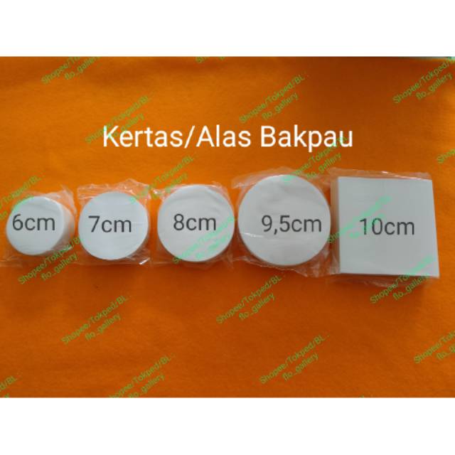 

Kertas bakpau / Alas bakpao isi 50pcs / Kertas Bakpao / Alas Bakpau