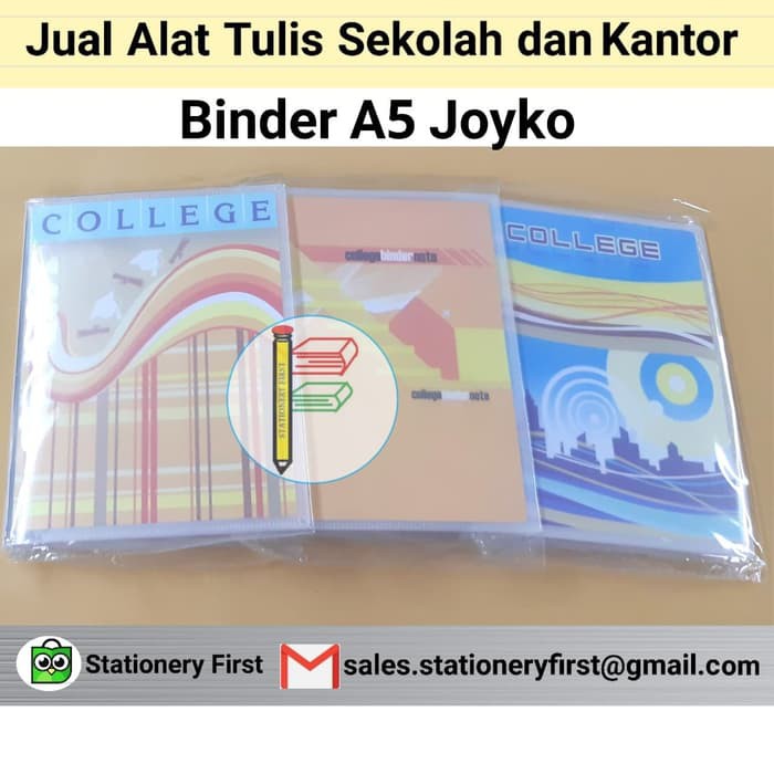 

Binder A5 Joyko Motif Campus / Dewasa