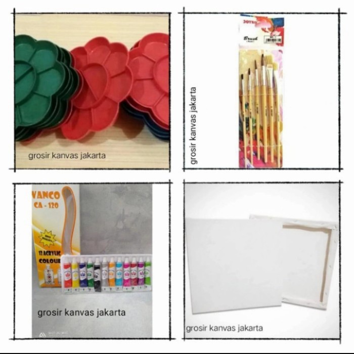

Produk Terbaru Paket Melukis Kanvas 10X10 + Alat Lukis