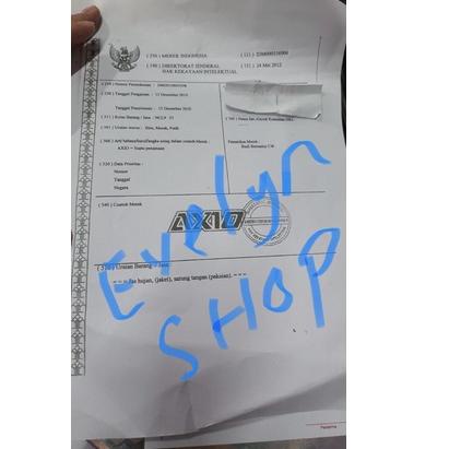 Jas hujan Axio series 882- ORI 100% [GDT. 93]