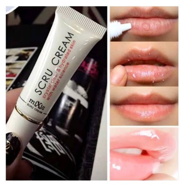 vr021rww Mixiu Pelembab Bibir Lip Moisturizing Scru Cream / Lip Scrub Sf20Ds