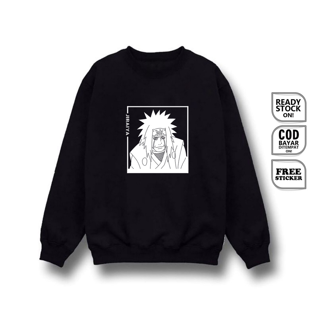 SWEATER ANIME MANGA NARUTO UZUMAKI JIRAIYA KONOHA WIBU OTAKU OROCHIMARU MINATO KAKASHI JAPAN SIGN