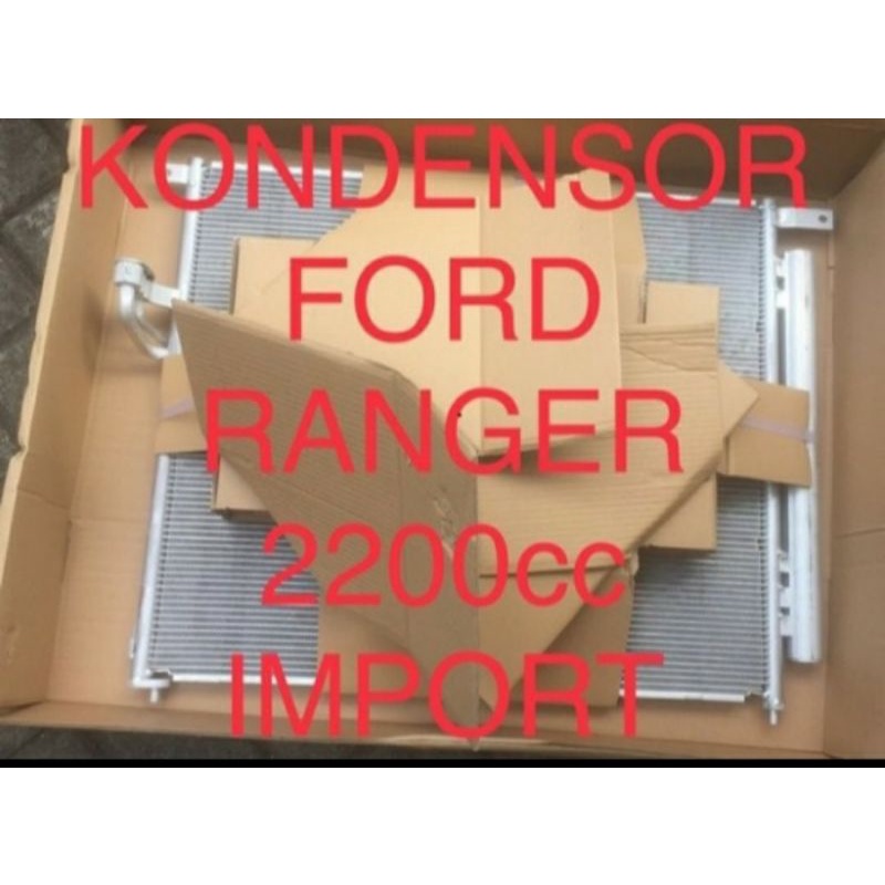 kondensor radiator ac new ford ranger