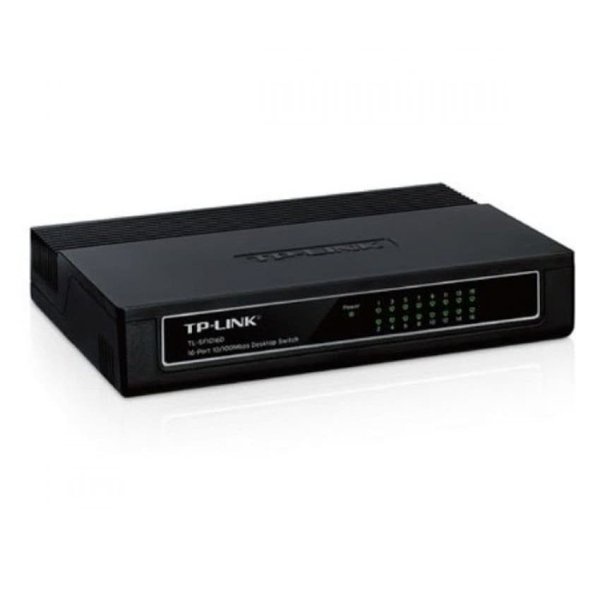 TP-LINK TL-SF1016D 16-Port 10 100Mbps Desktop Switch