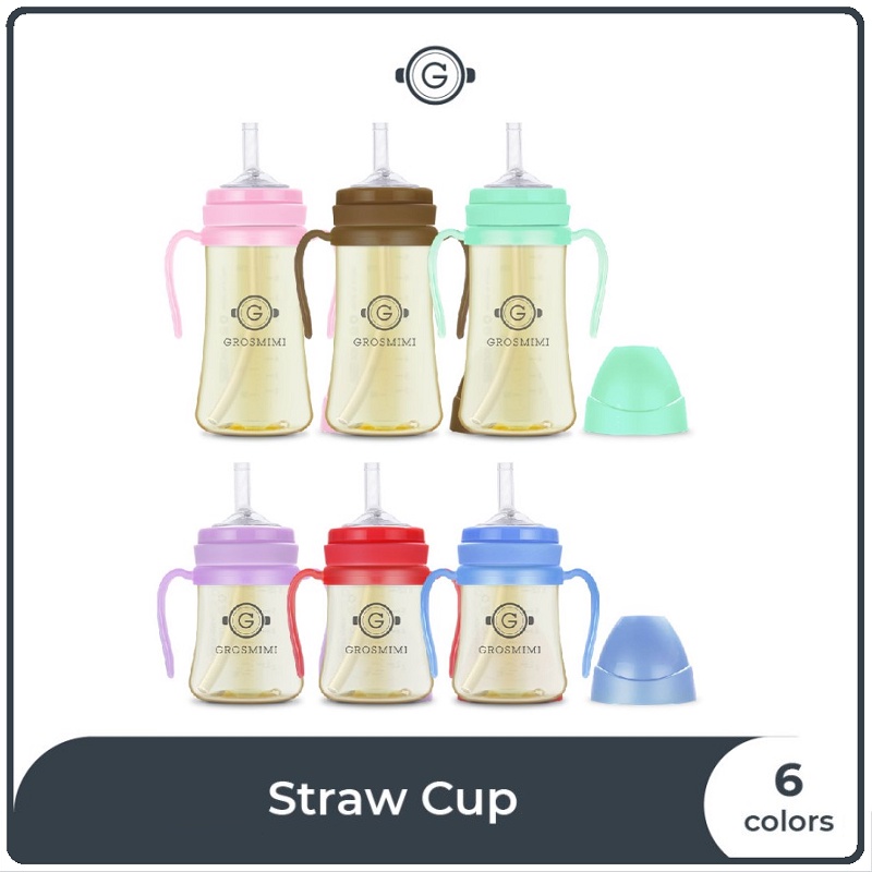 Grosmimi PPSU Straw Cup