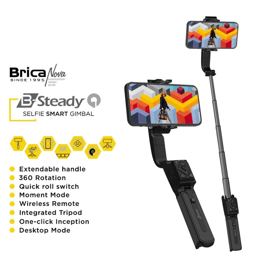 Brica Gimbal B-Steady Q Hitam