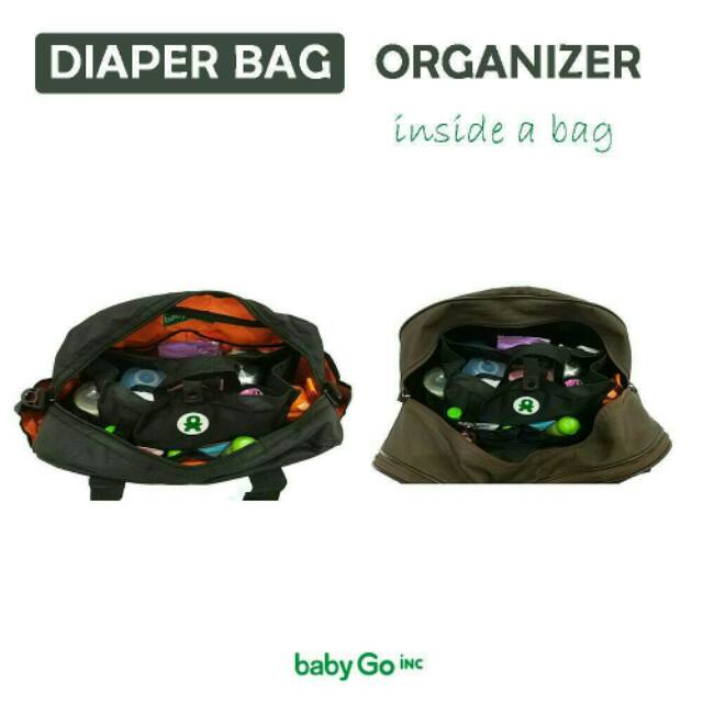 BabyGo Inc - Baby go inc Diaper Bags Organizer - Babygoinc - tas bayi