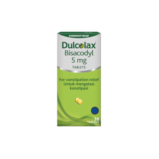 DULCOLAX 5 MG BOX 10 TABLET &amp; SUPPOSITORIA