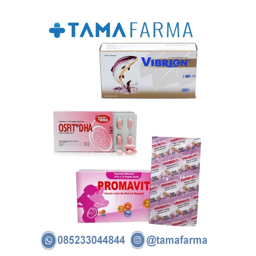 VITAMIN DHA (VIBRION, OSFIT DHA, PROMAVIT)