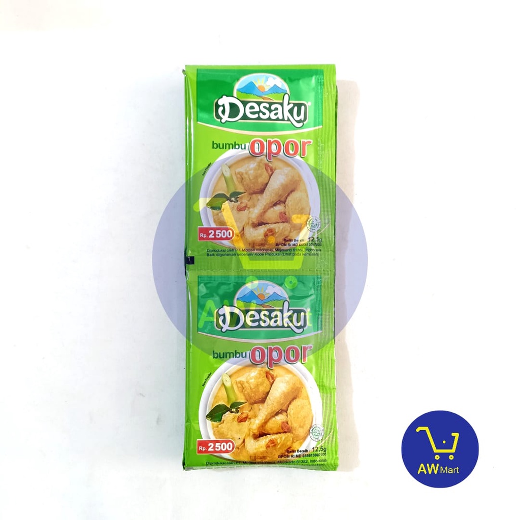 DESAKU BUMBU BUBUK RENCENG 12.5 GRAM / 7.5 GRAM X 10 SACHET ALL VARIAN - KETUMBAR DLL