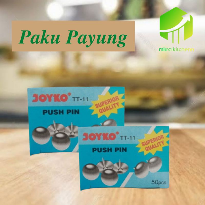 

Paku Payung Push pin TT Joyko Isi 50pcs