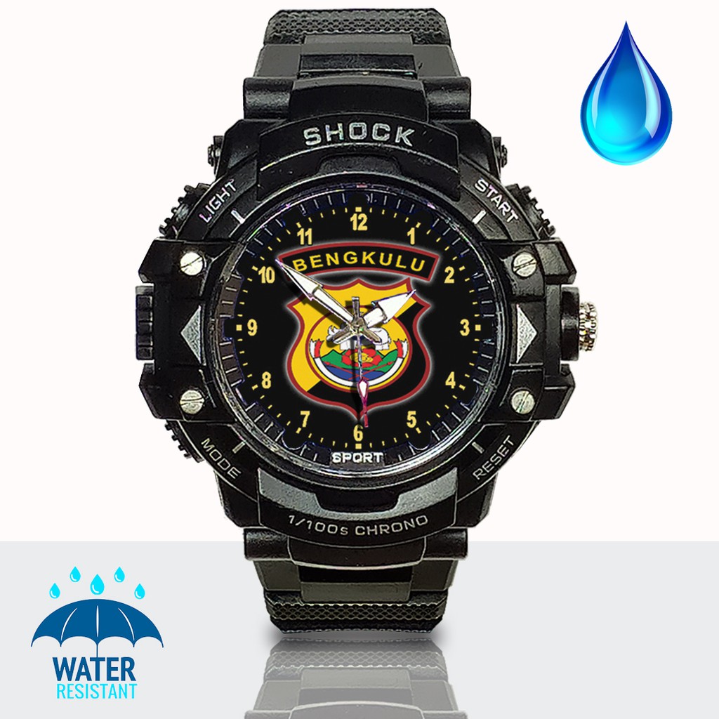 (JOS GANDOS BOS) Jam Tangan POLDA BENGKULU (Exclusive)
