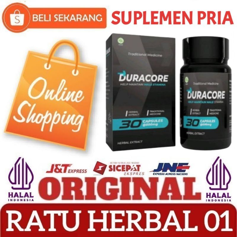 DURACORE ASLI ORIGINAL SUPLEMEN UNTUK PRIA HERBAL AMAN BPOM