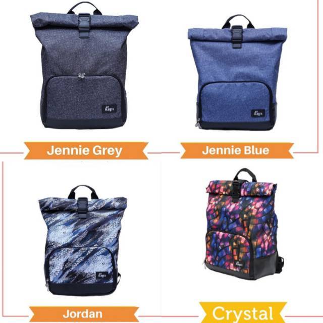 Allegra Roll Top Backpack