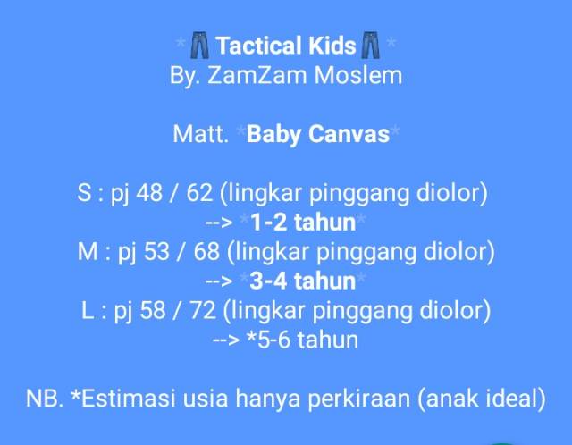 PROMO!! Sirwal Anak murah utk usia 0-5 th  (1kilo muat 5pcs)