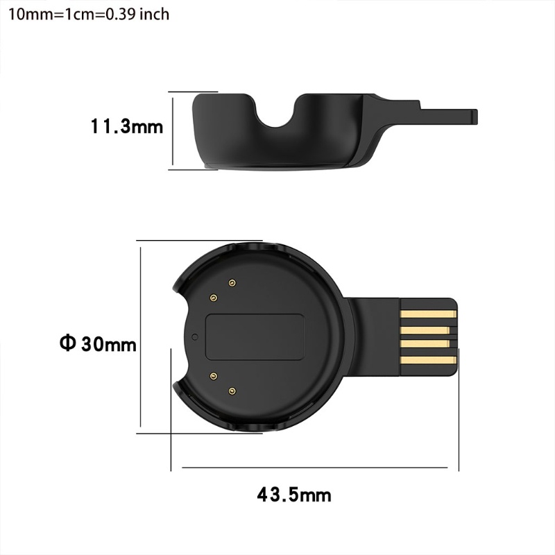 Cre Holder Charger Usb Untuk Smartwatch Polar Verity Sense Oh1