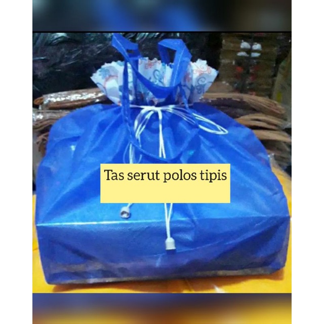Tas Hajatan | serut tipis ukuran 22*22
