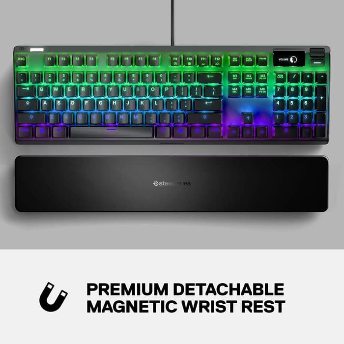 Steelseries Apex Pro Fullsize Omnipoint RGB Mechanical Gaming Keyboard