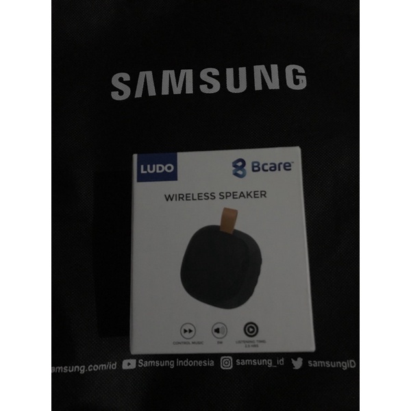 BCARE WIRELESS SPEAKER - LUDO 100% ORI