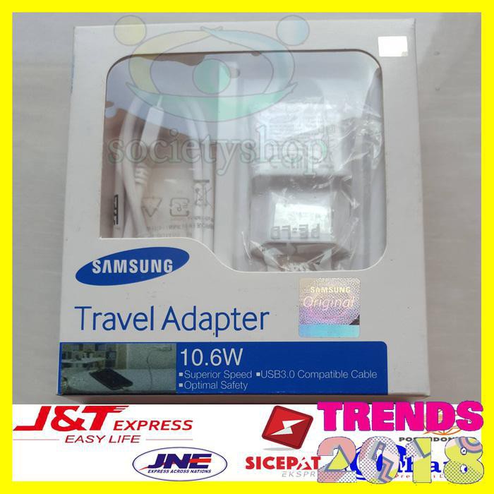 Charger KHUSUS Samsung Note 3 & Galaxy S5 - Casan Carger Hp Original
