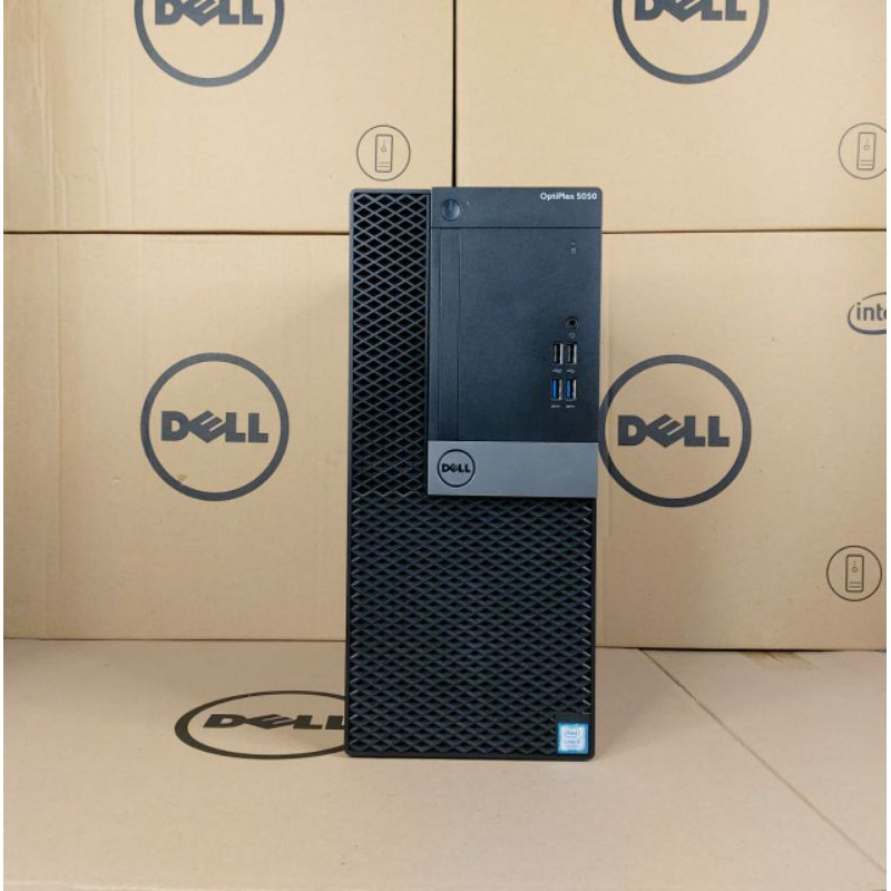 PC Dell Optiplex  5050MT Core I7 Gen 7 Ram 8GB DDR4 HDD 1TB Like New Berkualitas