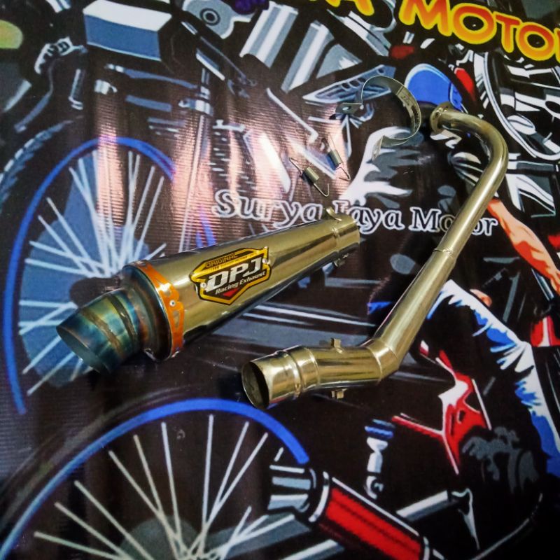 knalpot Dpj Beat-mio-vario.Sudah ful set tinggal pasang