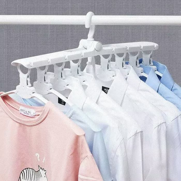 Gantungan Baju Jemuran Portable Travel Hemat Tempat Magic Gantungan Baju Jemuran Portable Travel Hemat Tempat Magic