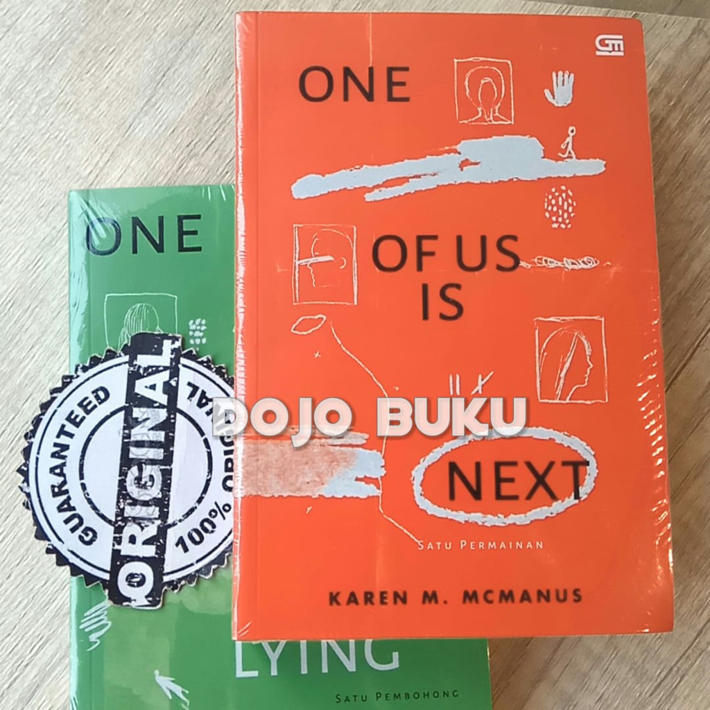 Buku Novel Seri One of is Us (Lying - is Next) oleh Karen M. McManus