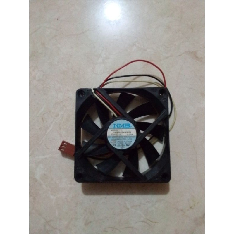 FAN 7CM ORIGINAL NMB 2806GL-04W-B59 DC12V 0.30A 3PIN GARANSI