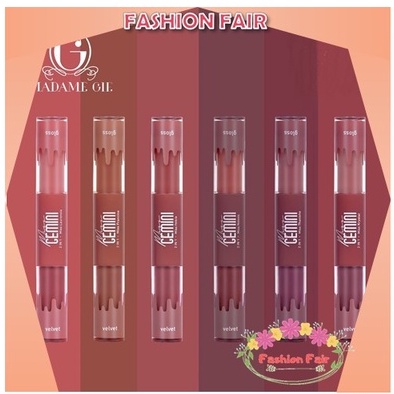 Fashion Fair - Madame Gie Miss Gemini 2 in 1 Gloss n Velvet - Make Up Lipstick