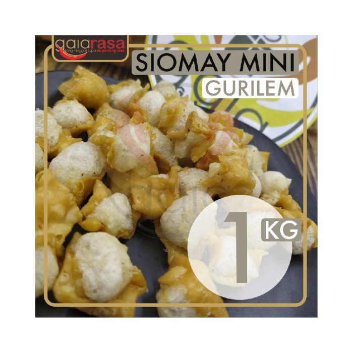 

1KG GURILEM MINI Siomay Kering Toping Baso Aci Cuanki Seblak BISA GROS - BARU