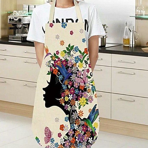 Clemek masak 47 x 38 cm celemek anak anak  baju koki seragam chef apron barista bakery koki