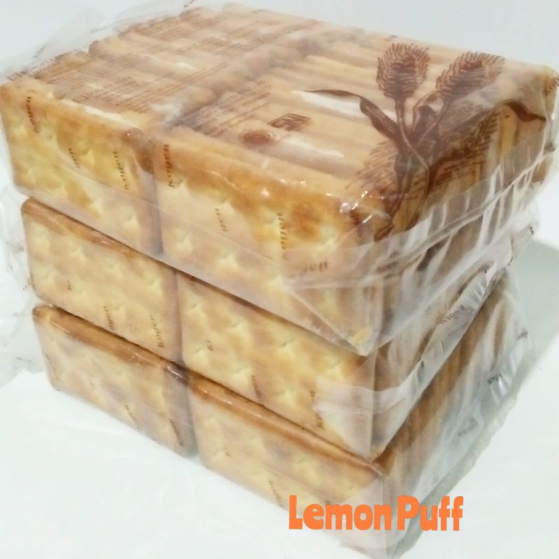 

BISCUIT KHON GUAN LEMON PUFF 500 gram