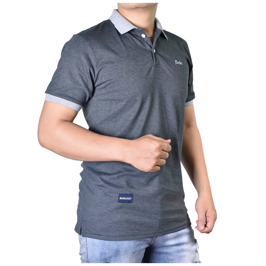 Burlois Store Kaos Kerah Pria Gerimis Polo Shirt Gerimis Premium Original