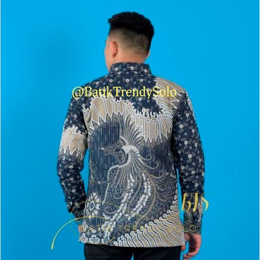 Hem  Kemeja Baju Batik Pria Cowok Laki Laki Slimfit Full Lapis Furing Lengan Panjang Lengan Pendek Original Asli Batik Jumanta Solo Laweyan Size S M L Xl XXL  22