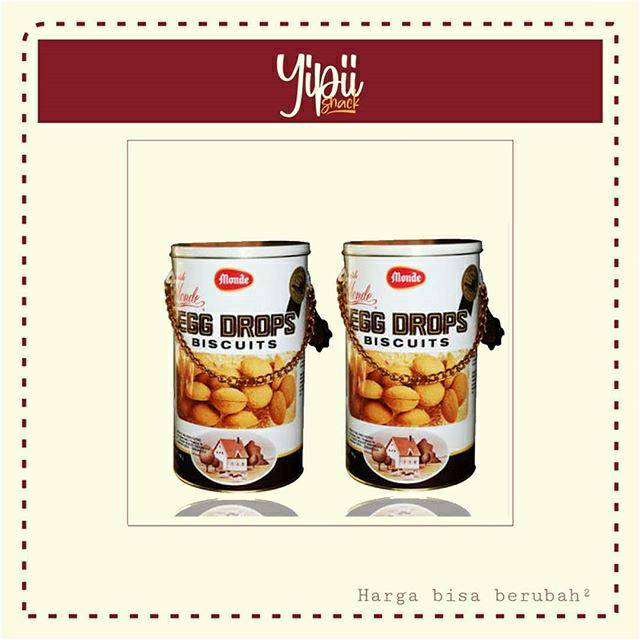 Monde Egg Drops Biscuits Shopee Indonesia
