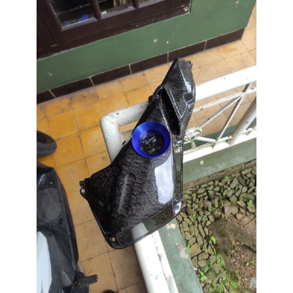 Cover Filter Carbon Kevlar Hexagon Honda ADV/PCX