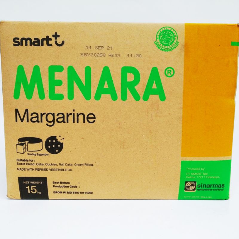 

MENARA MARGARINE 15 Kg