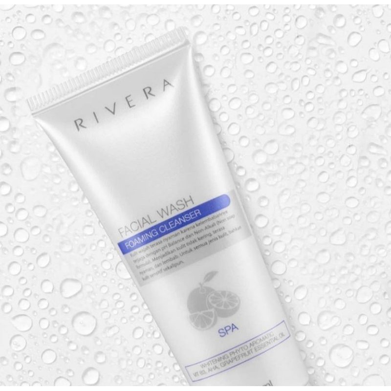 ❤ jselectiv ❤ RIVERA Facial Wash - 100ml | Sabun Cuci Muka/Pembersih Wajah RIVERA