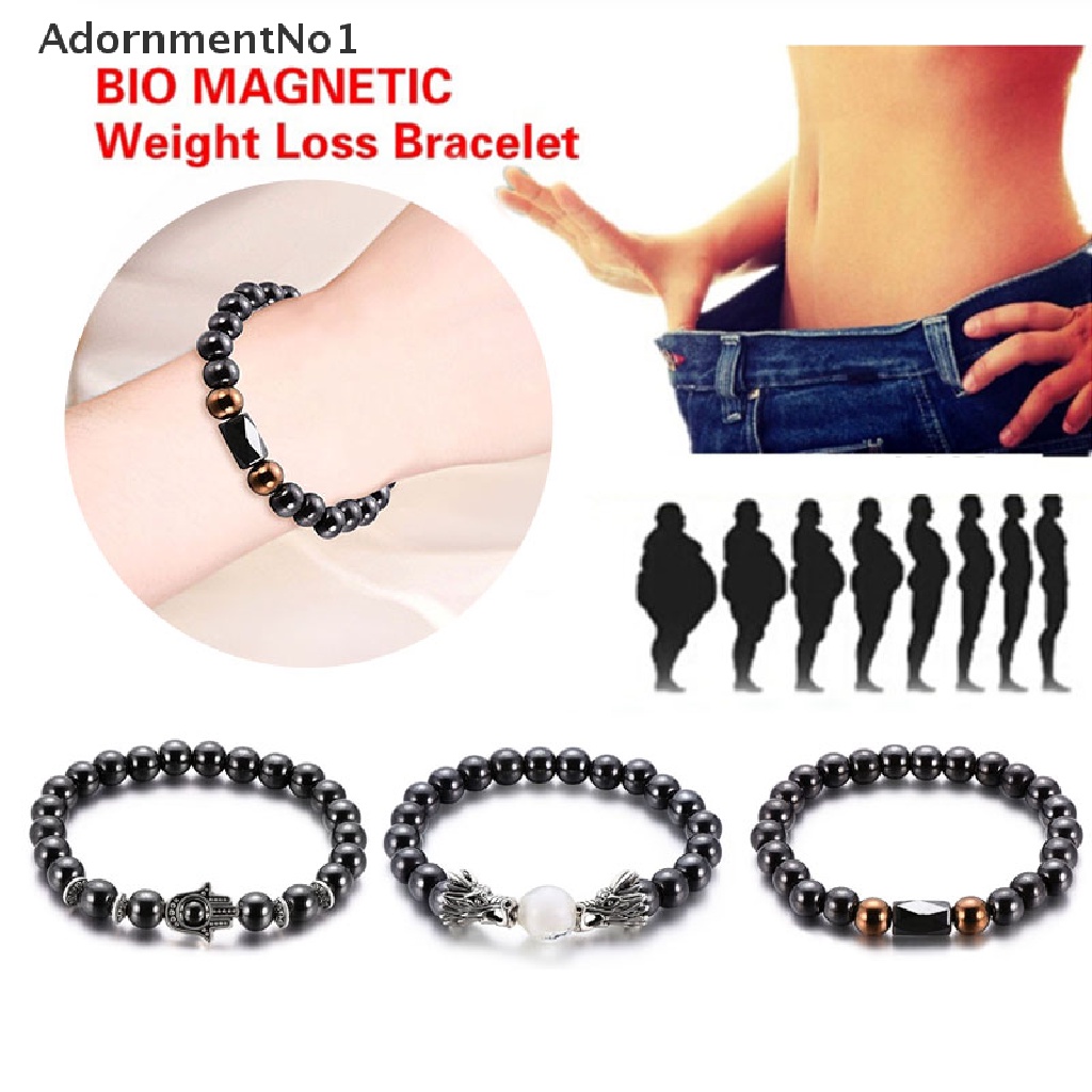 (AdornmentNo1) Gelang Manik Hematite Magnetik Untuk Kesehatan