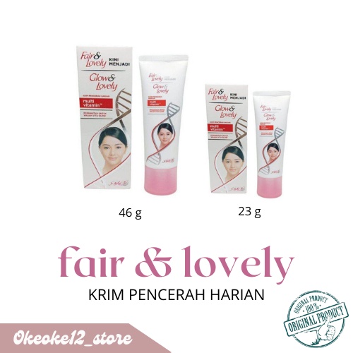 Fair &amp; Lovely Multi Vitamin cream pencerah / Glow &amp; Lovely