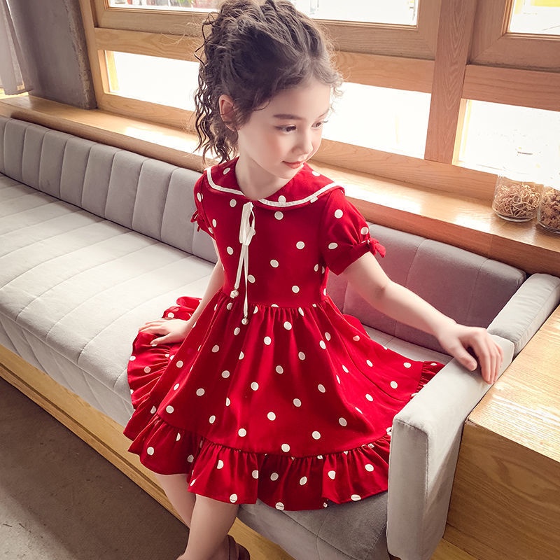 CG DR145-Dress Anak Bayi Perempuan Full Dotty