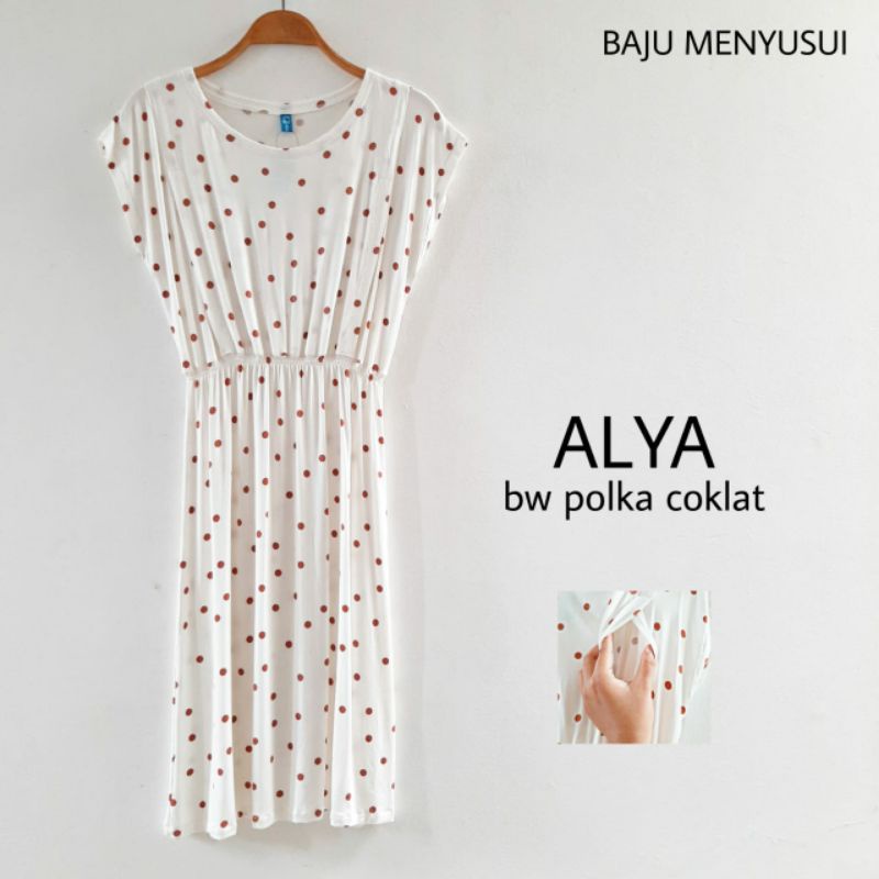 MAMIGAYA Nursing Wear - ALYA - Baju Menyusui