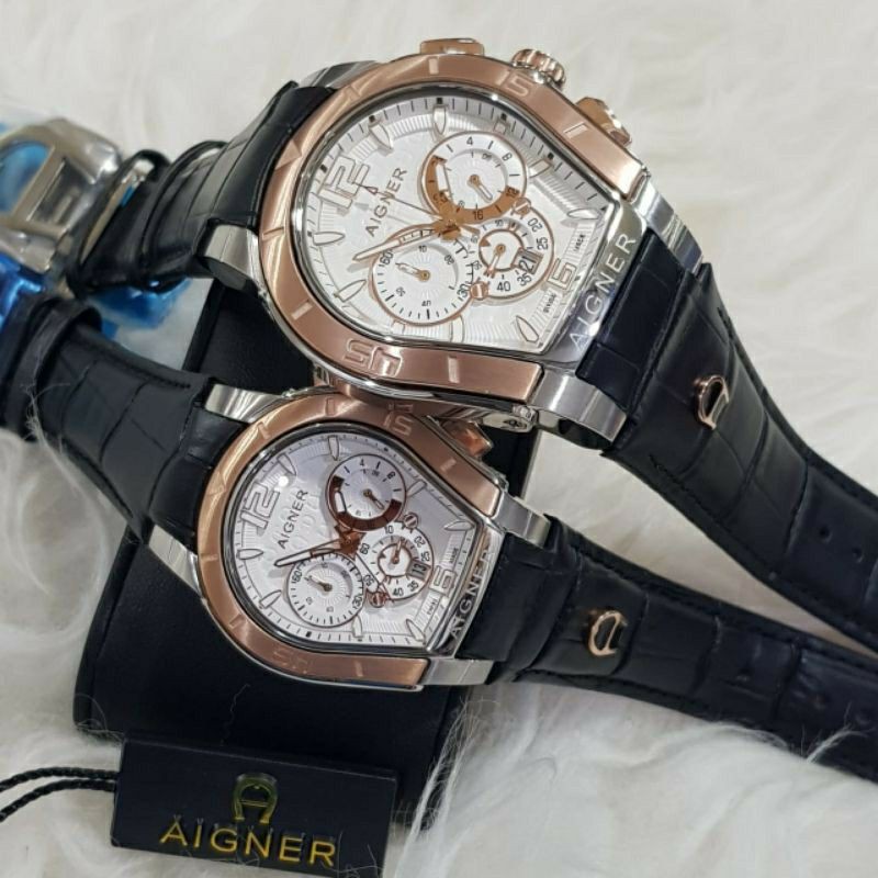 Jam Tangan Aigner Palermo Super Premium Graden AAA - Jam Tangan Couple Aigner - Aigner Pasangan