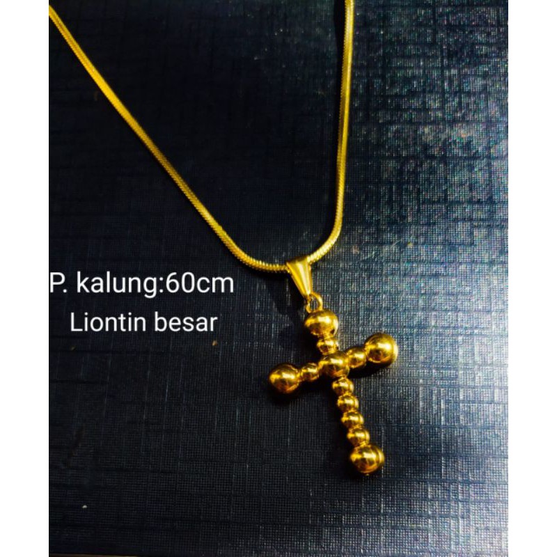 Kalung pria/fashionpria/liontinsalib