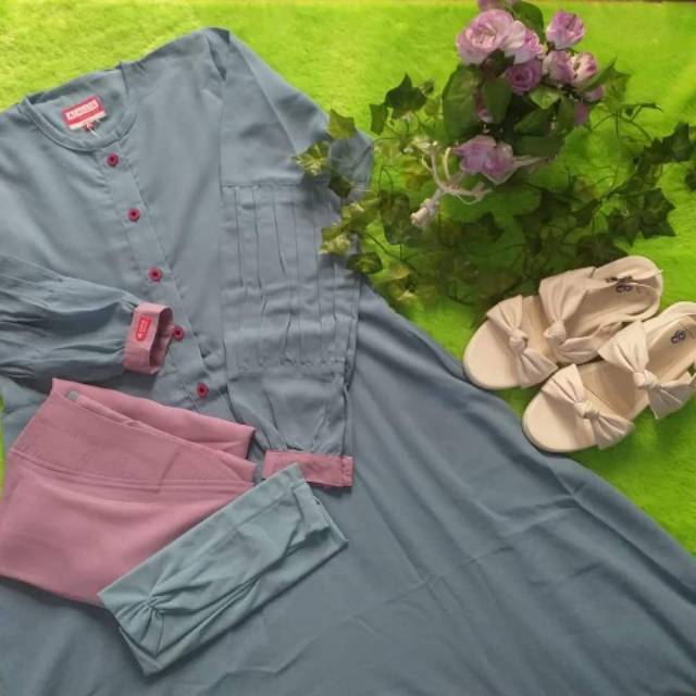 Gamis syari Aulia syakira