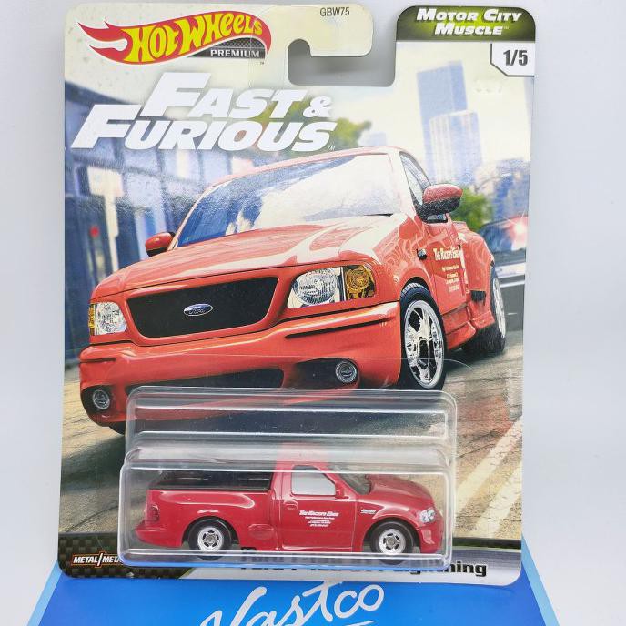 Hot Wheels Fast & Furious Ford F-150 SVT Lightning Hotwheels Premium