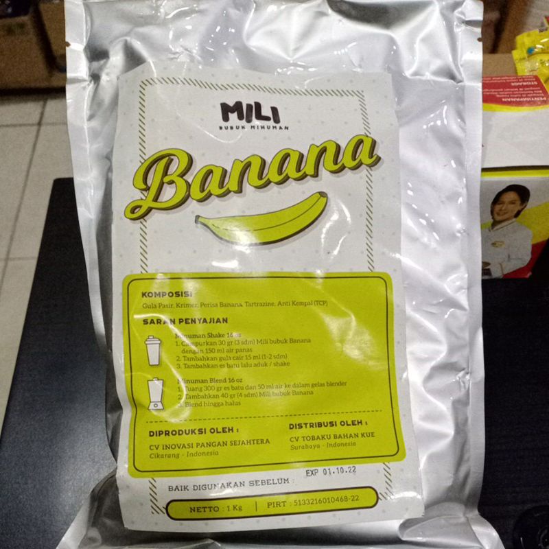 

BUBUK MINUMAN PISANG 1kg