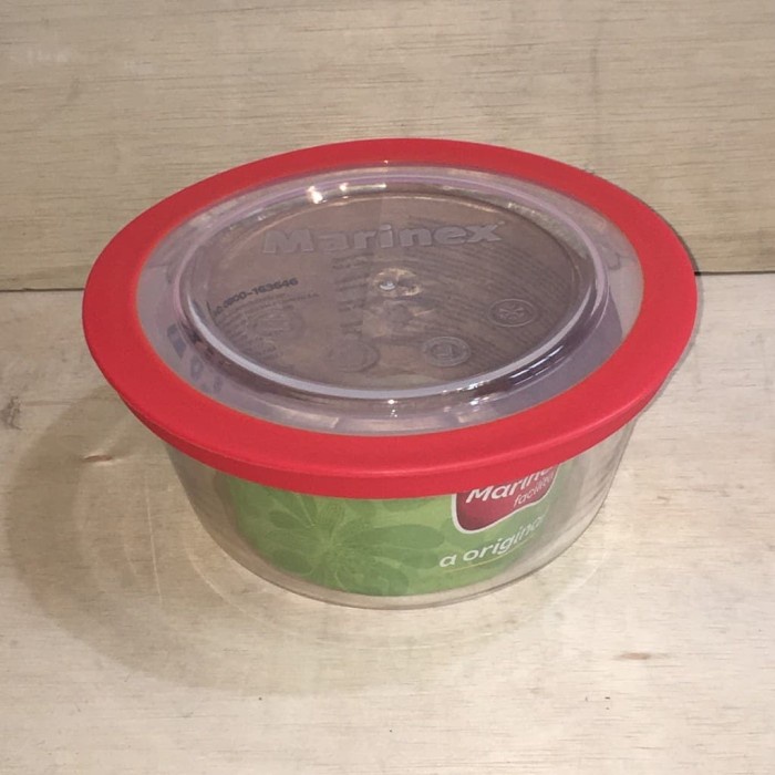 Loyang Kaca - Marinex 6313 Loyang Kaca Bulat + Tutup